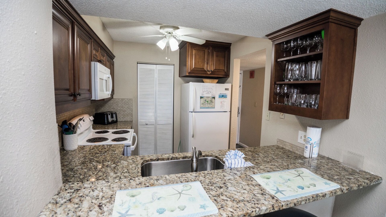 Photo of Kitchen in Gulf Lagoon Beach