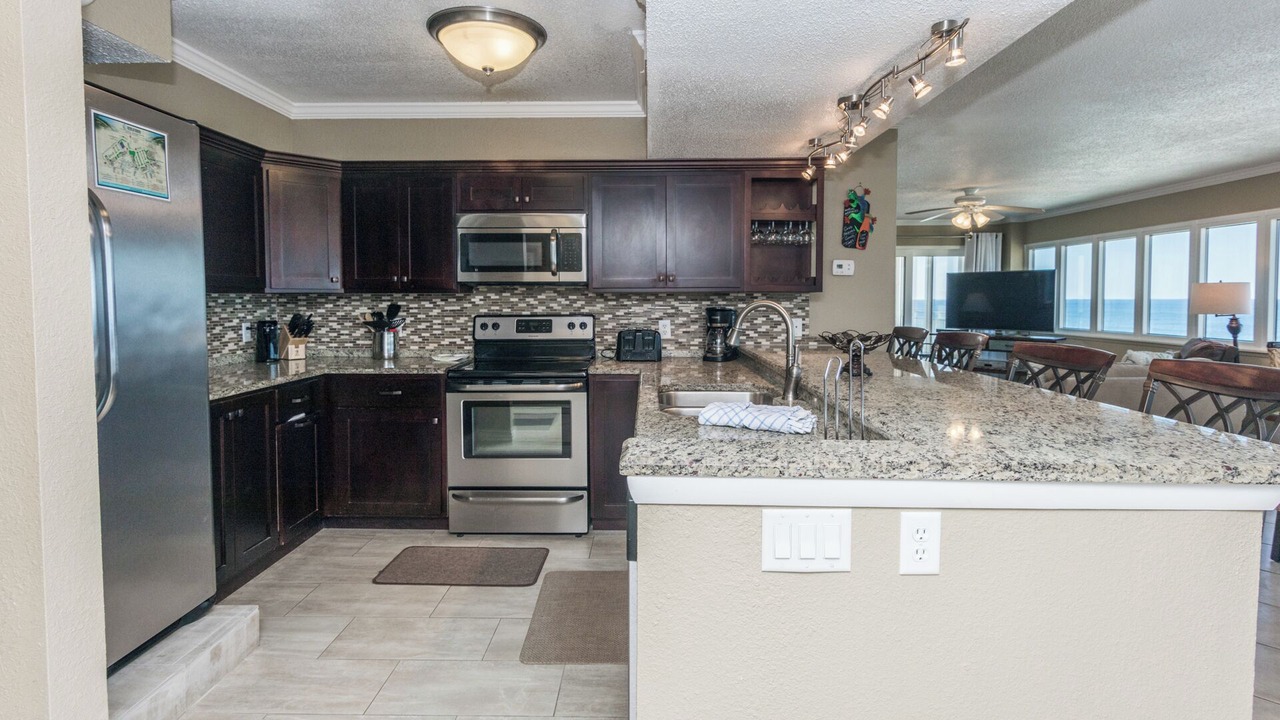 Photo of Kitchen in Gulf Lagoon Beach