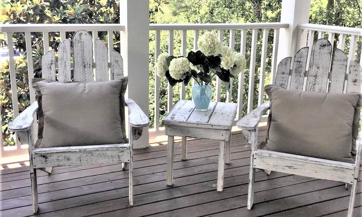 Photo of Patio Balcony in Watercolor