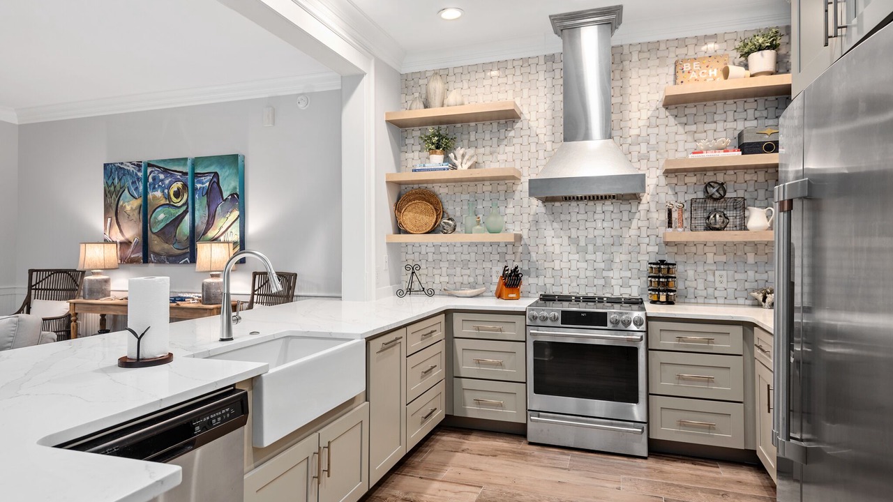 Photo of Kitchen in Watercolor
