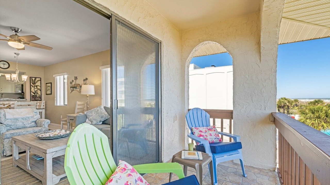 Photo of Patio Balcony in St. Augustine Beach