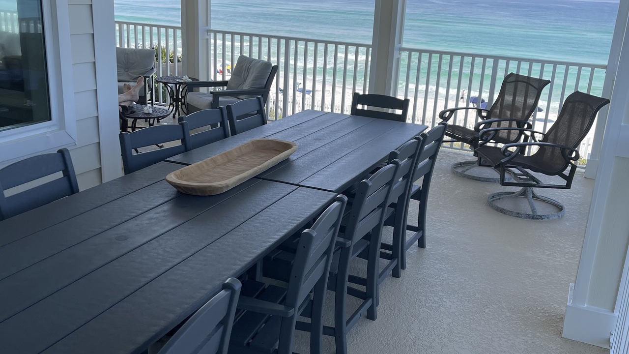 Photo of Patio Balcony in Santa Rosa Beach