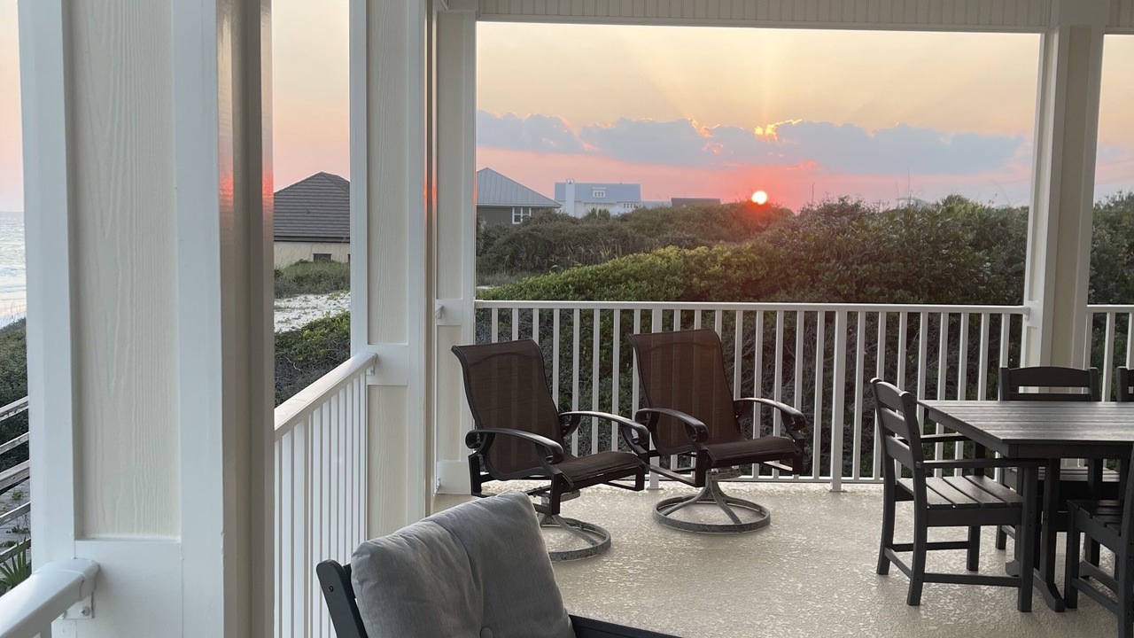 Photo of Patio Balcony in Santa Rosa Beach