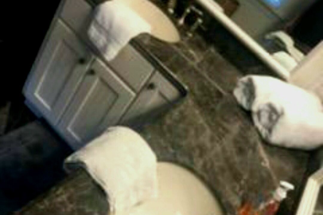 Photo of Bathroom in White Stone