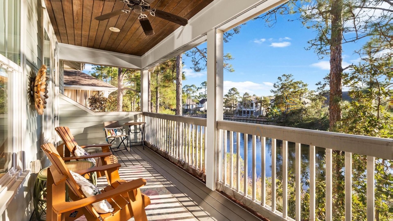 Photo of Patio Balcony in WaterSound West Beach