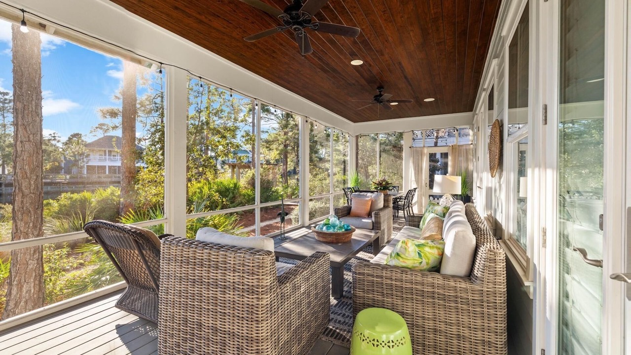 Photo of Patio Balcony in WaterSound West Beach