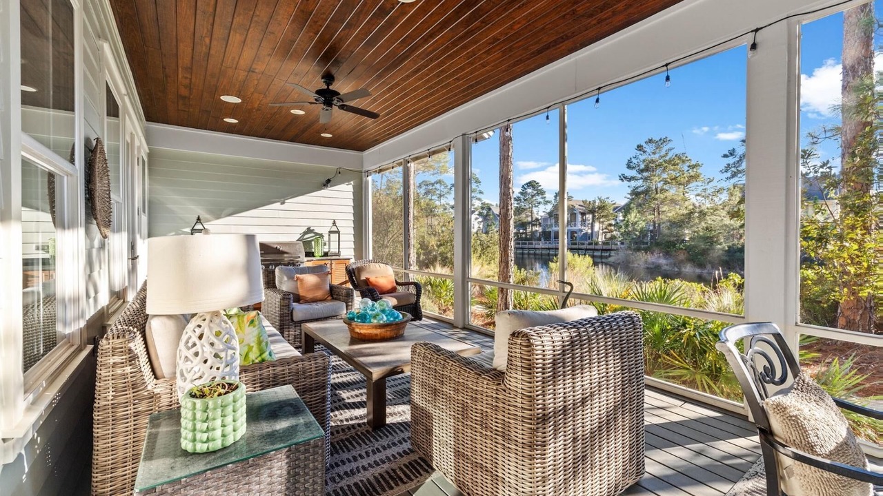 Photo of Patio Balcony in WaterSound West Beach