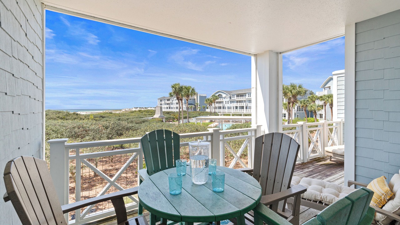 Photo of Patio Balcony in WaterSound Beach