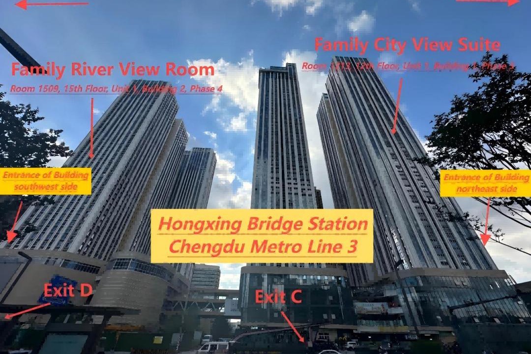 Photo of Buildings in Chengdu City Centre