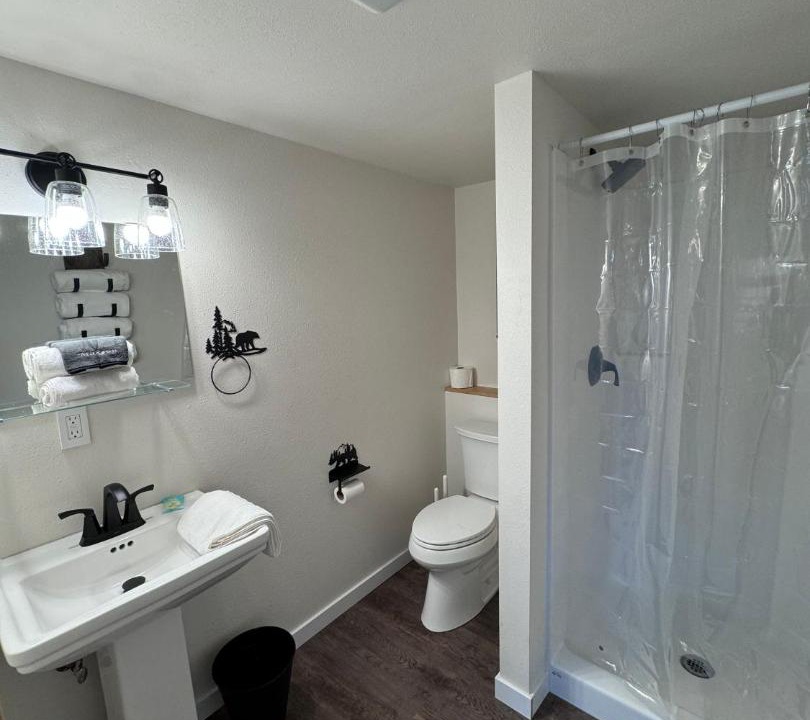 Photo of Bathroom in East Glacier Park Village