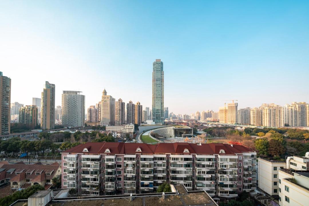 Photo of Buildings in Downtown Shanghai