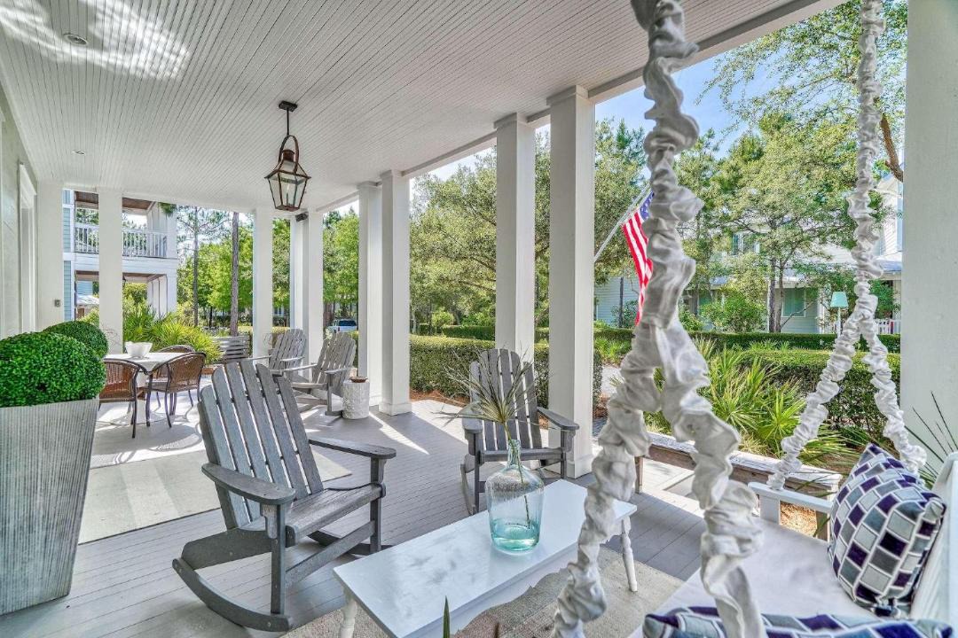 Photo of Patio Balcony in Watercolor
