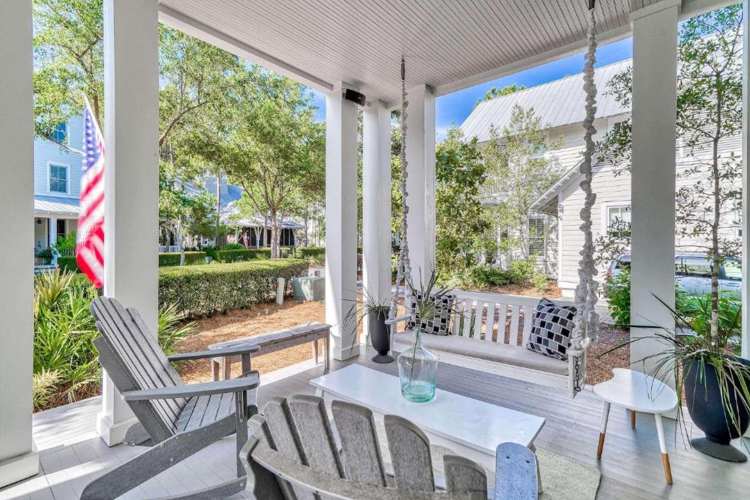 Photo of Patio Balcony in Watercolor