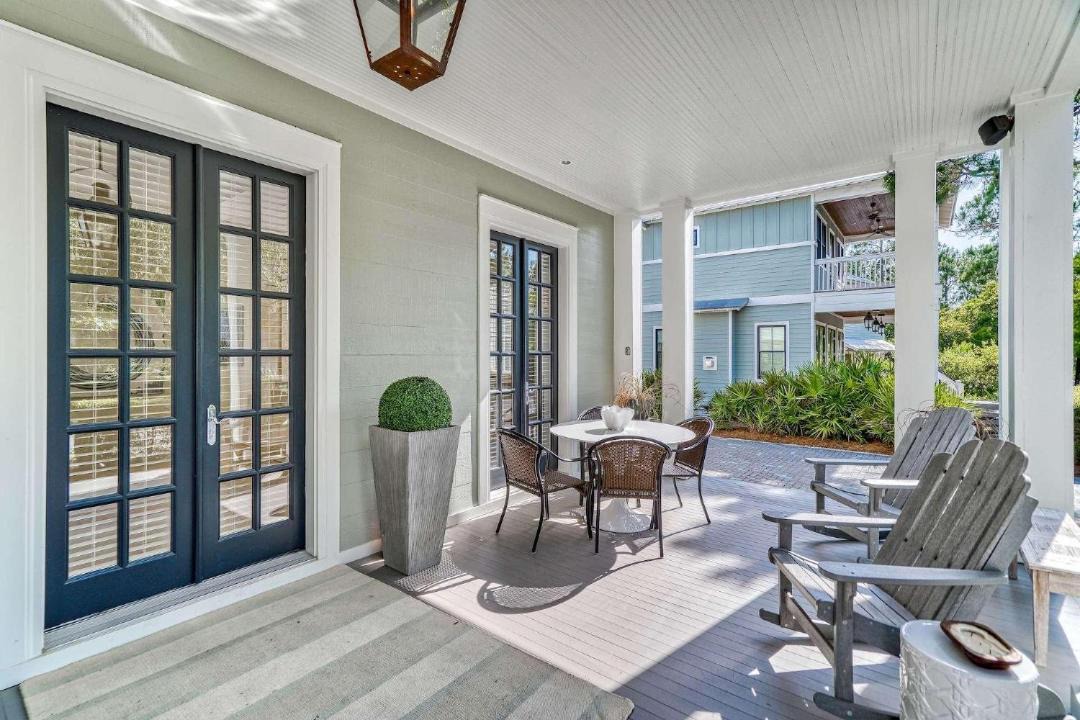Photo of Patio Balcony in Watercolor