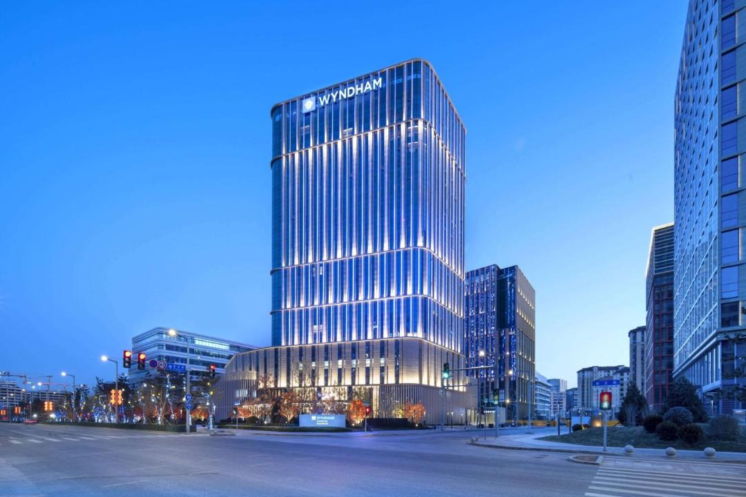 Photo of Buildings in Downtown Beijing