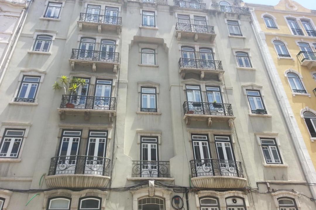 Photo of Buildings in Lisbon Old Town