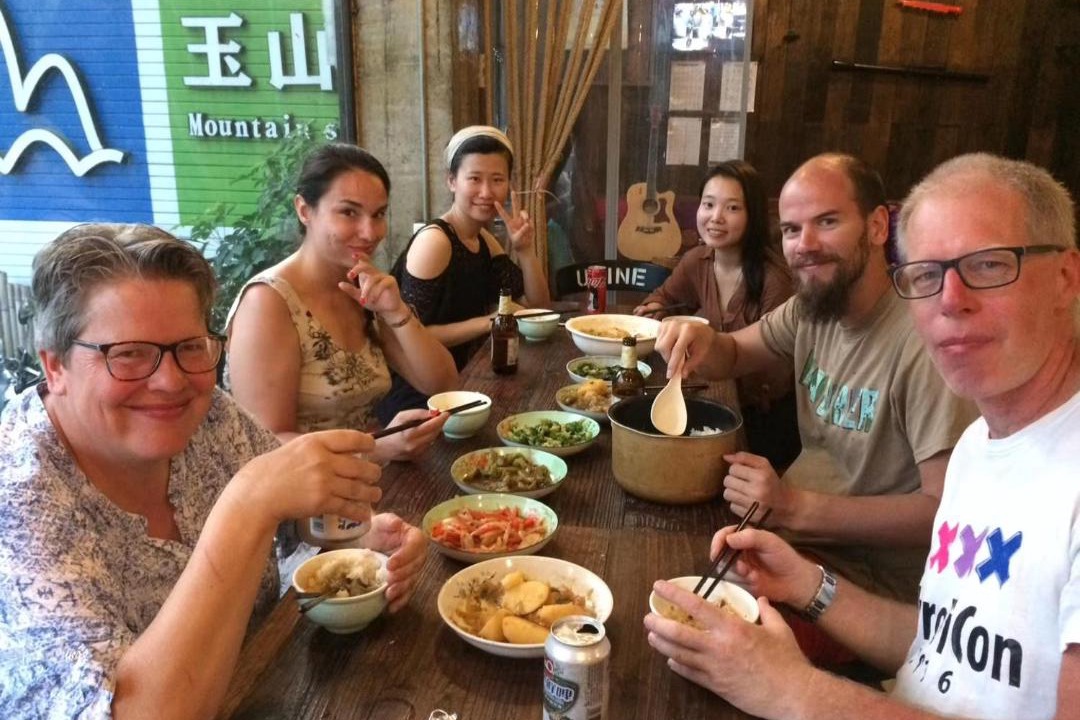 Photo of Human In Picture in Yangshuo
