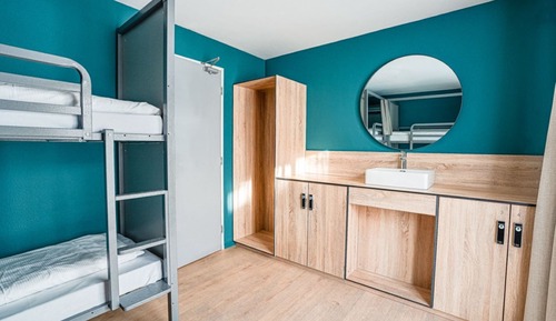 Bed in a 4-Bed Mixed Dormitory Shared Bathroom