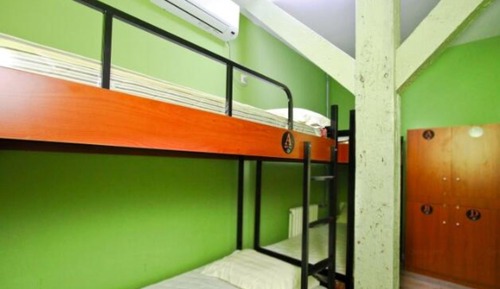 Bed in 4-bed Male Dormitory Room