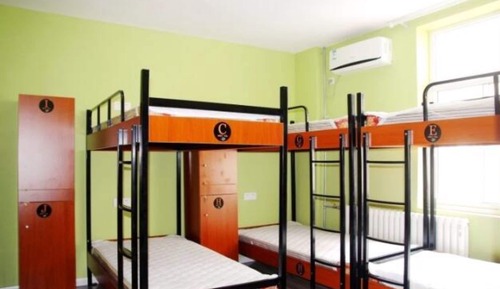 Bed in 8-bed Male Dormitory Room