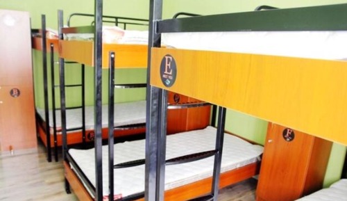 Bed in 6-bed Male Dormitory Room