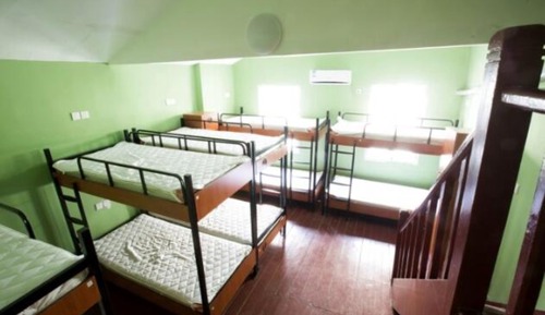Bed in 10-bed Male Dormitory Room