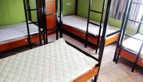 Bed in 8-bed Male Dormitory Room