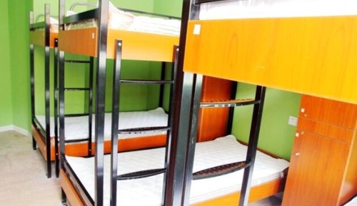 Bed in 6-bed Male Dormitory Room