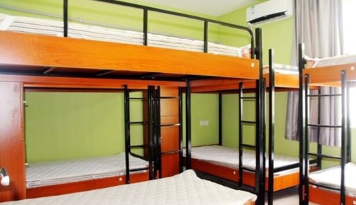 Bed in 8-bed Female Dormitory Room