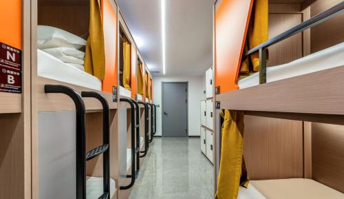 Single Bed in Female Dormitory Room
