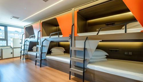 Bunk Bed in Female Dormitory Room  