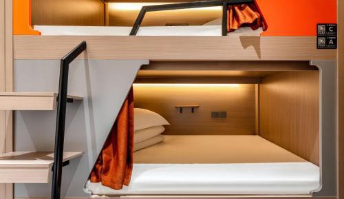 Bed in 4-Bed Male Dormitory Room