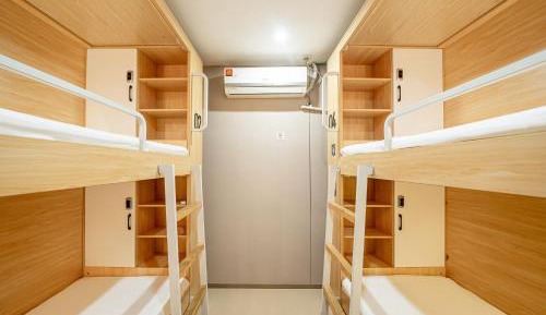 Bunk Bed in Female Dormitory Room  