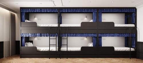 Bed in 6-Bed Female Dormitory Room