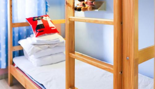 Bed in 4-Bed Male Dormitory Room