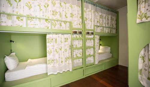 Bed in 6-Bed Female Dormitory Room