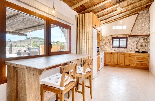Benissa Ski Chalet | Chalet 'Casa Stone' with Mountain View, Private Pool and Wi-Fi