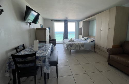 Sunny Isles Beach Condo | Wake up to the sound of waves crashing on the shore and enjoy a cup of coffee.