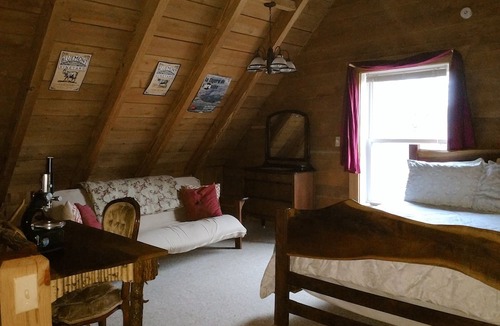 Vesta Cabin | Appalachian-style log cabin with amazing Dan River views - dog-friendly