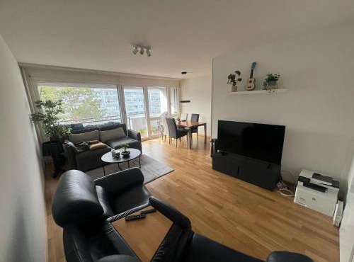 Möbelierte Wohnung mit Balkon zwischen Bahnhof und St Jakob